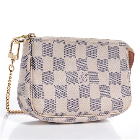 louis vuitton mini pochette in damier azur|louis vuitton damier azur galliera.